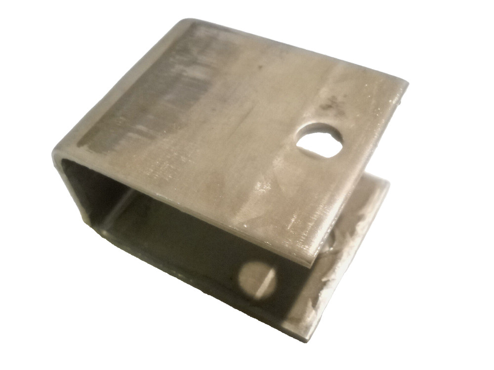 Steel Hanger 1.91" Wide 3.875" Height 3" Long Trailer Leaf Spring Axle Weld-On