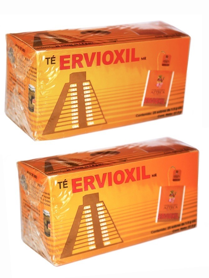 TE ERVIOXIL tea 2 Pack 50 Tea Bags