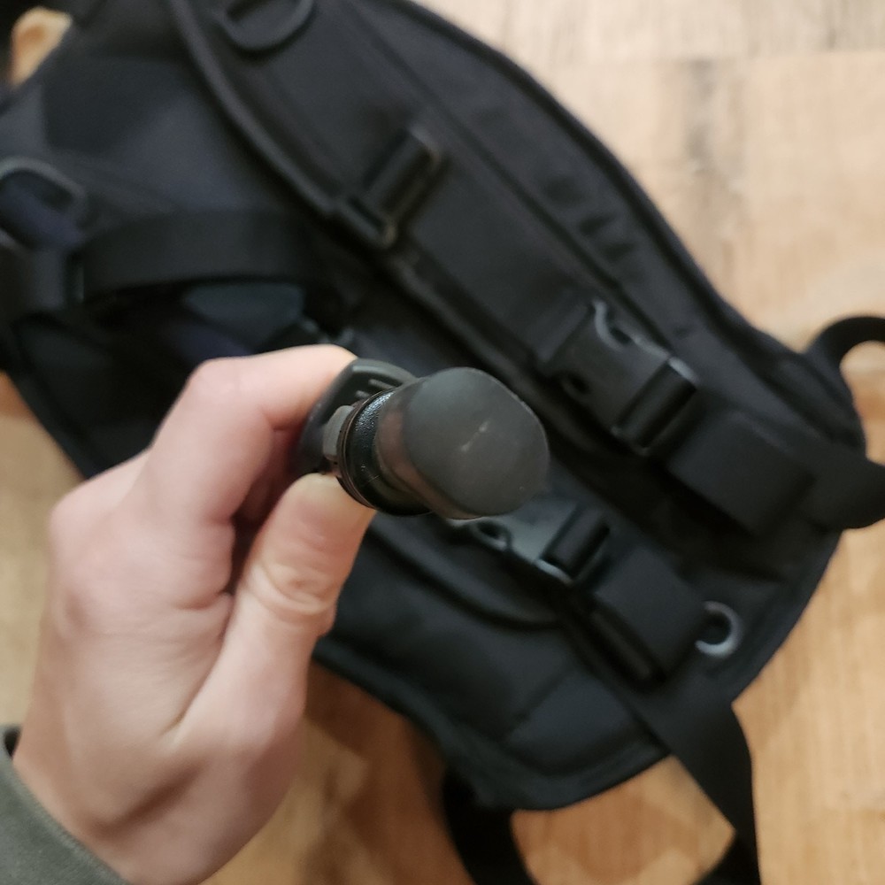 Camelbak Maximum Gear Stealth Hydration Backpack w/Bladder 70oz Black Adjustable