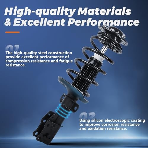 Front Complete Struts Coil Spring Front Struts - 2 Pcs Charger 2014-2022