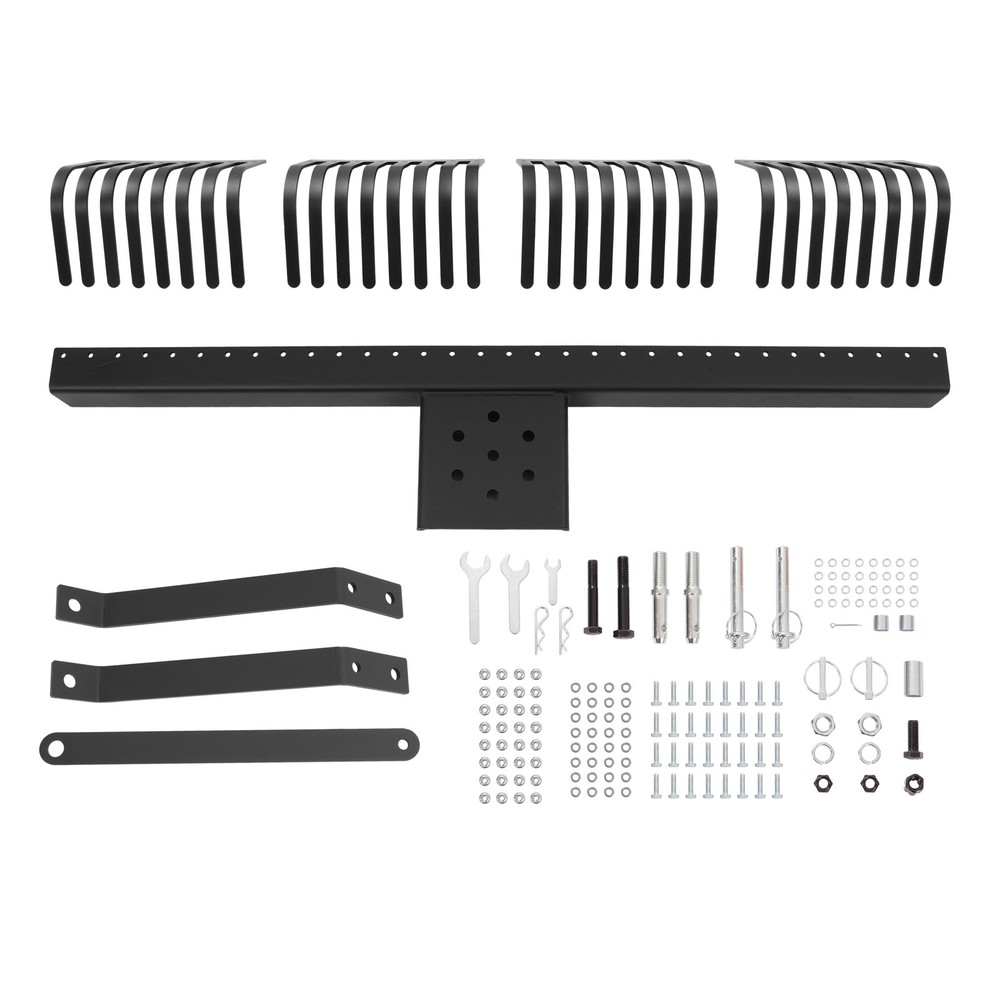 3 Point 60" Landscape Rake For Cat 1 Tractor Hookup Compact Tractors Loader