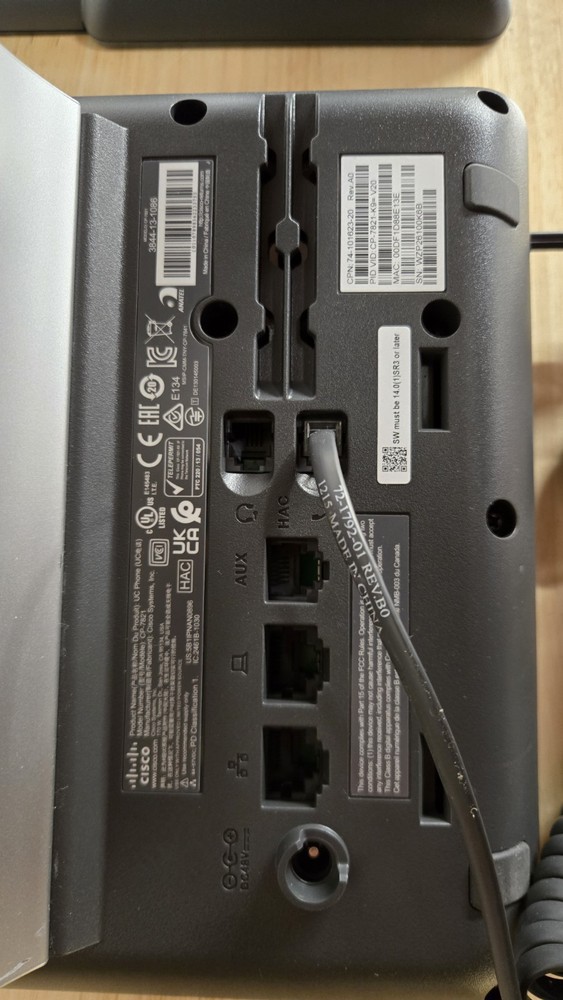 Two Cisco CP-7841 Telephones