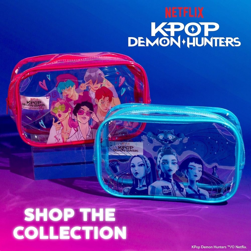 Kpop Demon Hunter Pencil Pouch – Huntr/x Edition