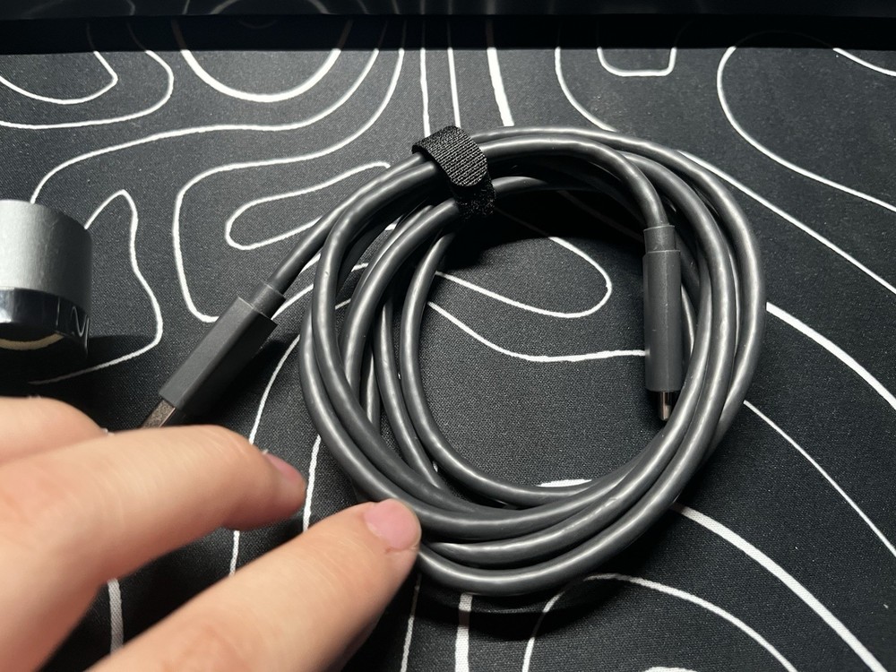 Logitech Brio 4k USB-C Clip-On Webcam Black Silver with USB-C Cable for PC