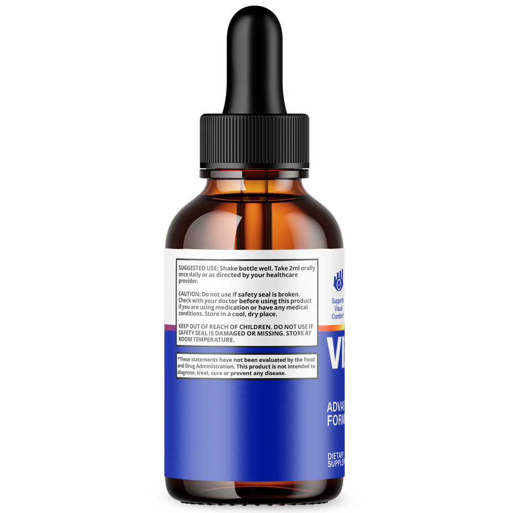 (3 Pack) Viziton Drops Enhance Vision, Support Healthy Eye Function 90 Servings
