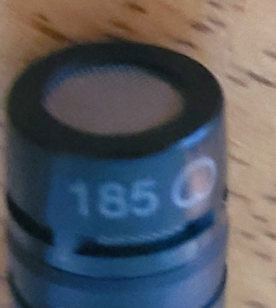 Shure WL185 Cardioid Lavalier Microphone Element - TA4F Connector