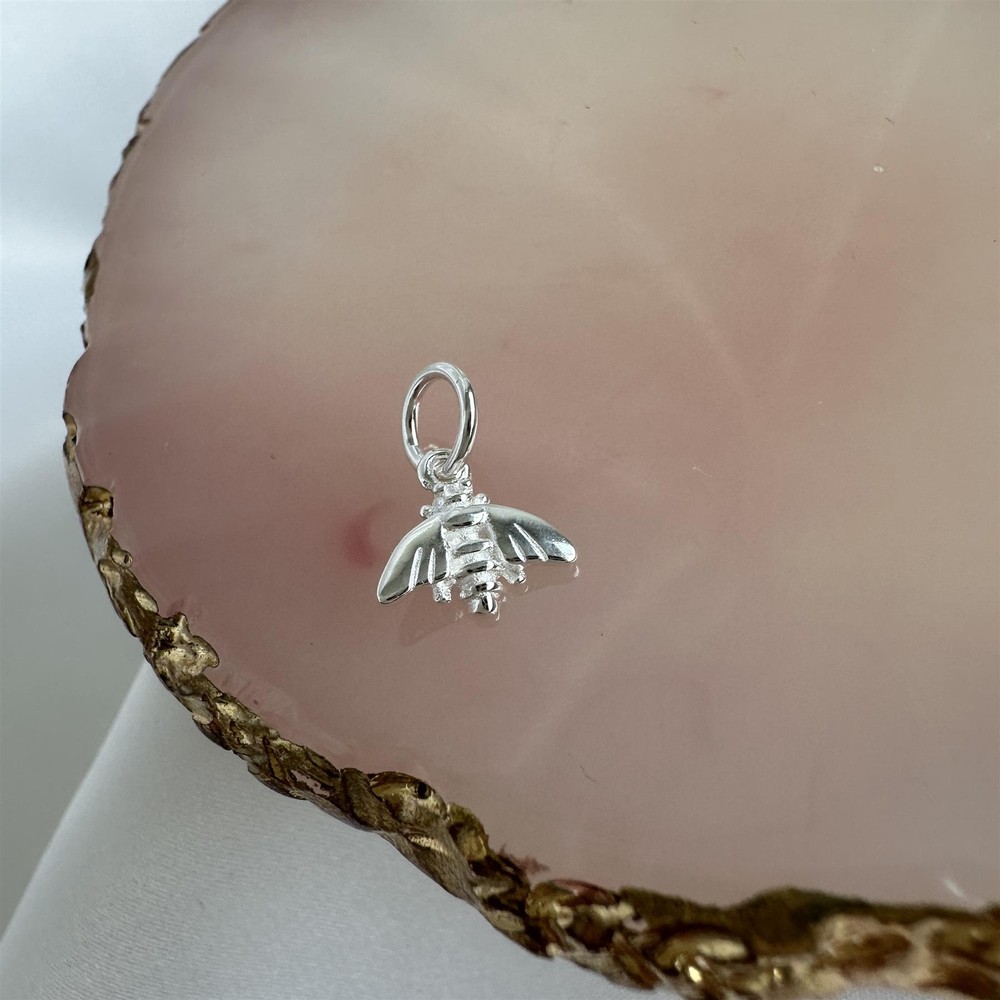 Cute 925 Sterling Silver Bumble Bee Charm / Charms / Bees