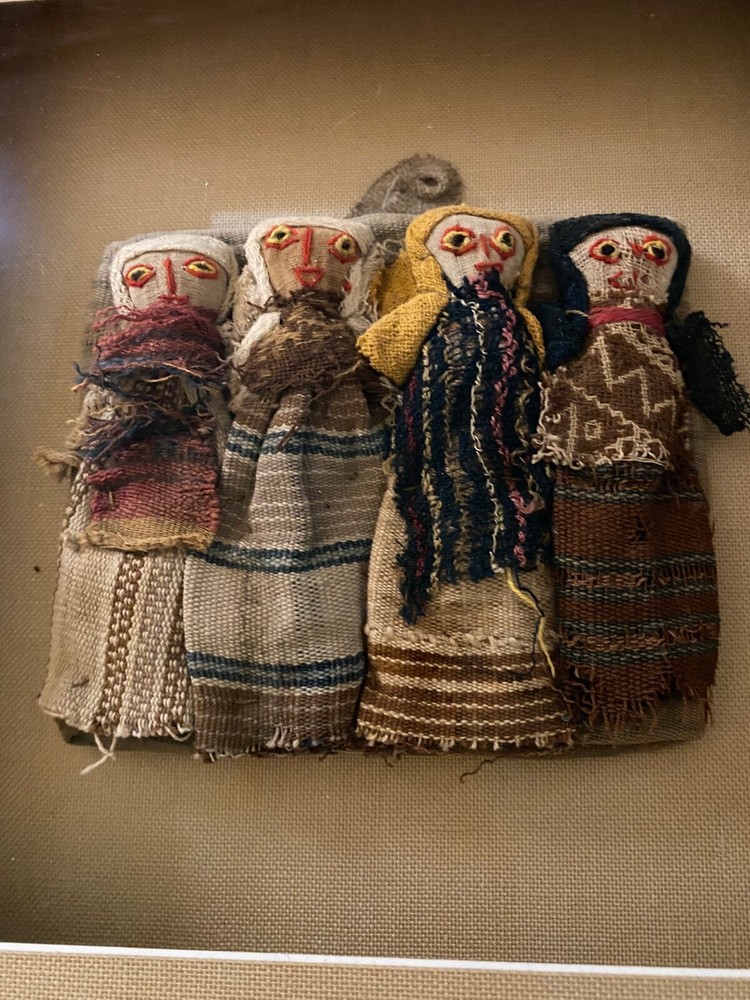 Old Peruvian Chancay Burial Dolls