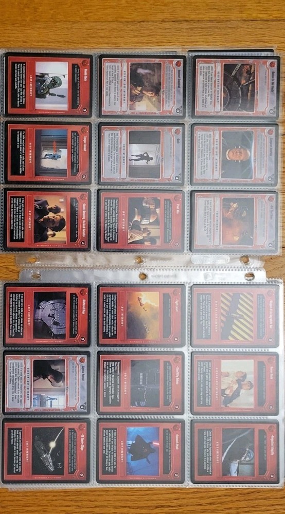 Decipher Star Wars CCG - Cloud City Complete Set VG