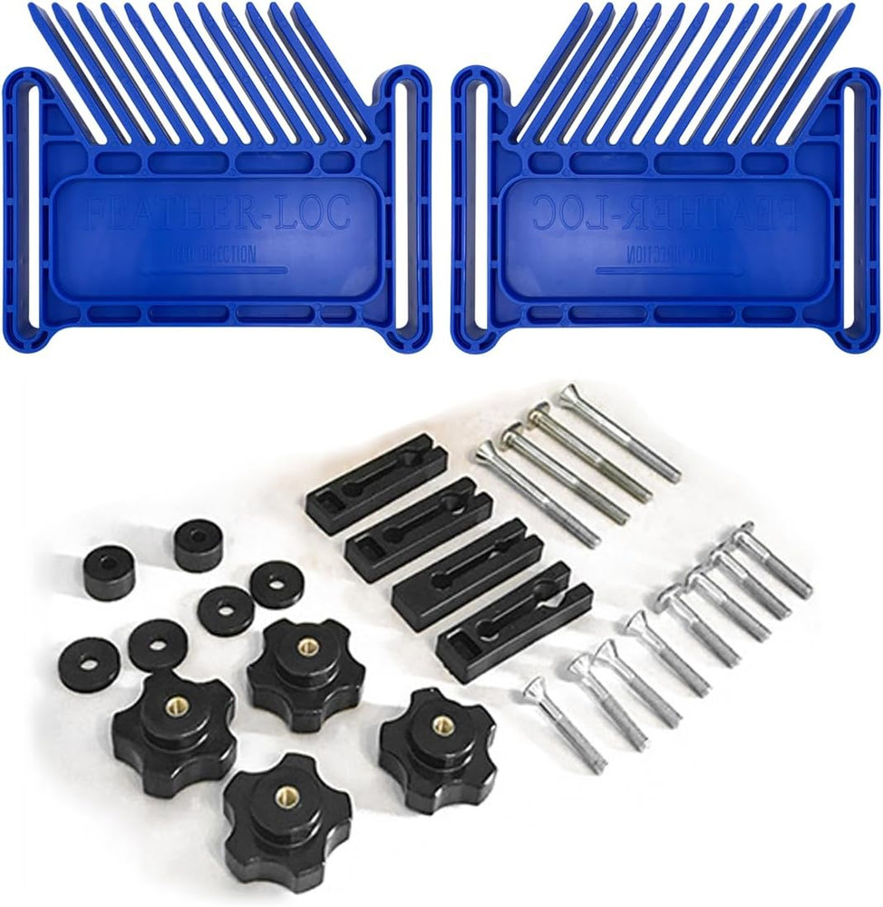 Featherboard Woodworking Tools, Safety Device Stackable Featherboard for Table S