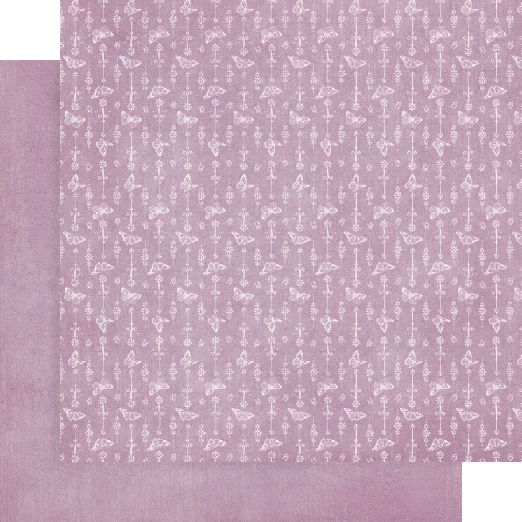 Graphic 45 - FLOWER MARKET (8 Sheets) 12x12 Patterns & Solids Paper Set