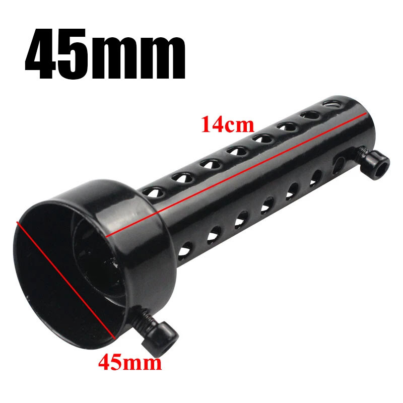 Universal 45mm Motorcycle Exhaust Can Muffler Insert Baffle Silencer Removable