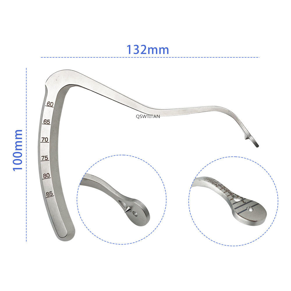 Adjustable C-type drill guide sight for knee Aimer guider Orthopedic Instruments