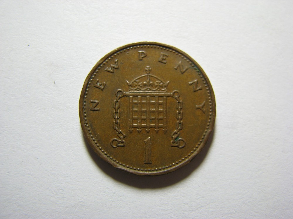 1974 Great Britain New Penny