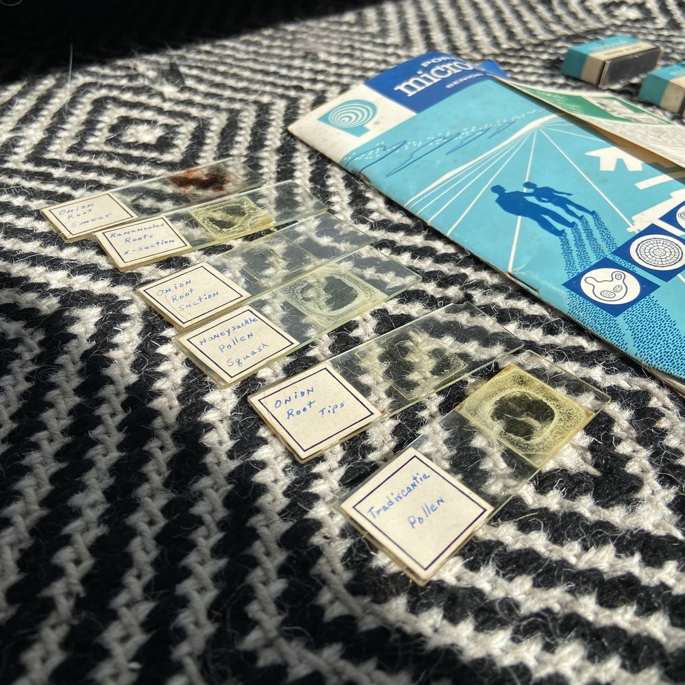 Vintage 1960 Lionel Porter Microcraft Microscope Lab W/ Extras - TESTED