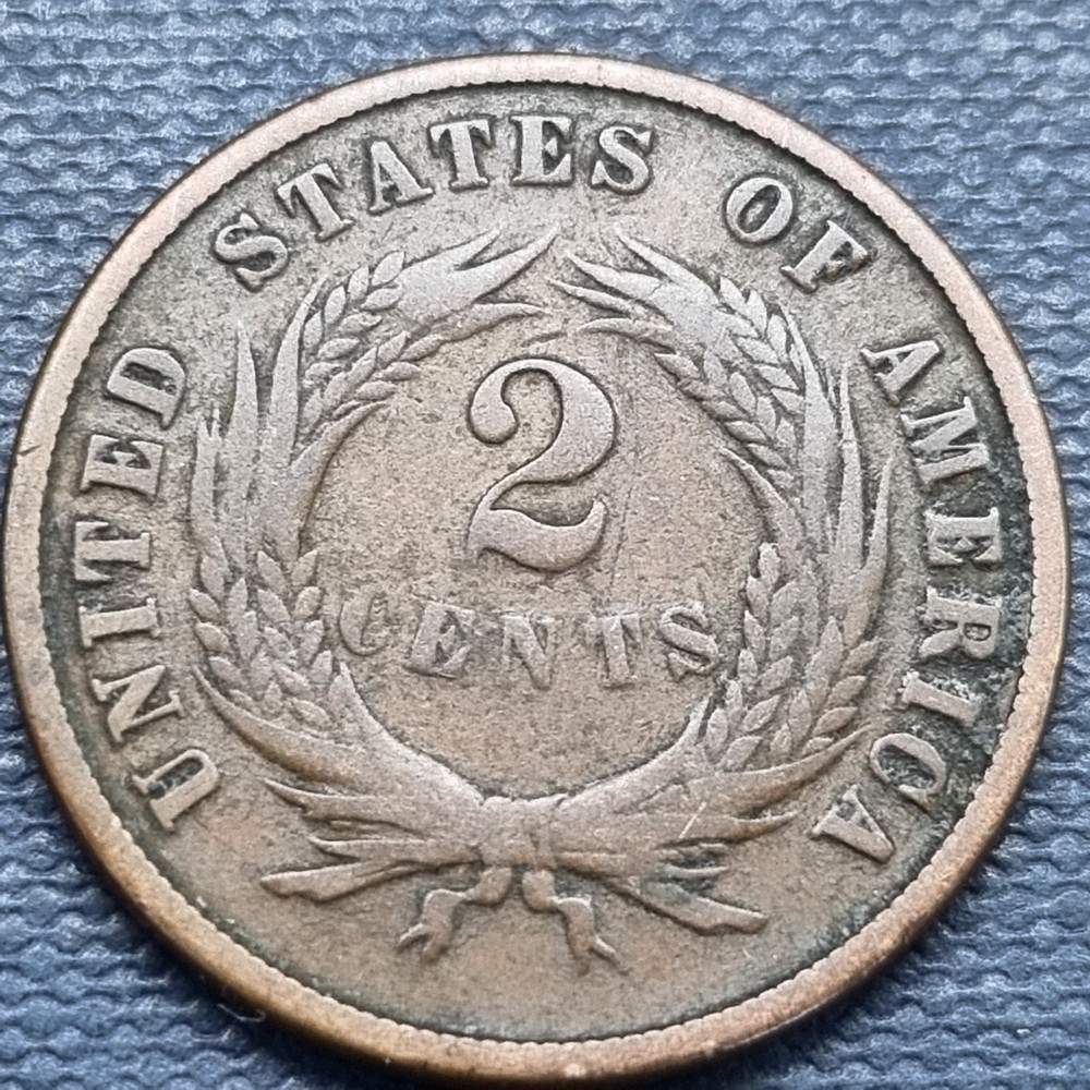 1870 Two Cent Piece 2c Better Grade #100395
