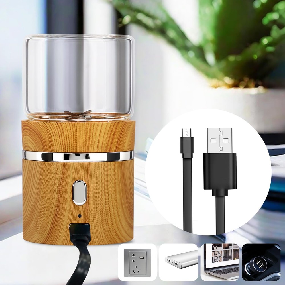 Electric Herb Grinder, Spice Grinder Rechargeable Automatic herb grinder Mini...
