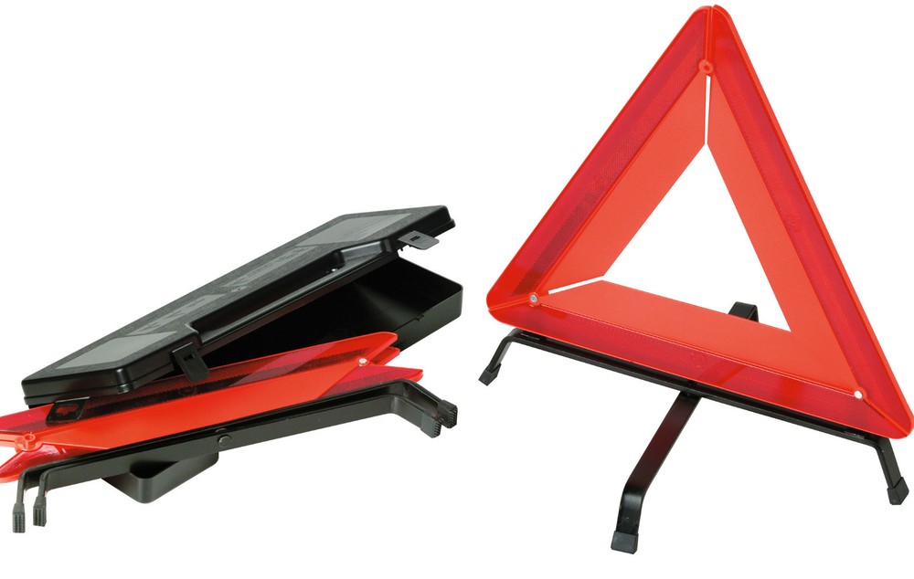 Sumex Car Breakdown & Travel O.E.M Quality Emergency Red Warning Triangle & Case