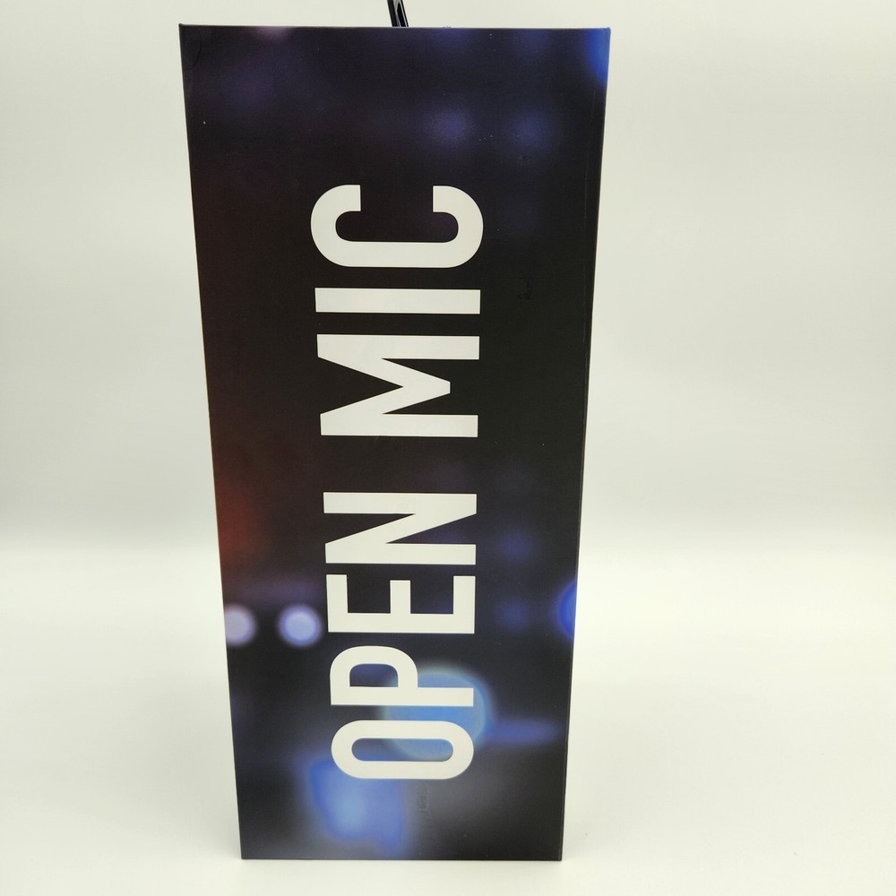 KARAOKE IJOY BLACK OPEN MIC BLUETOOTH MICROPHONE 5 HOURS PLAYTIME