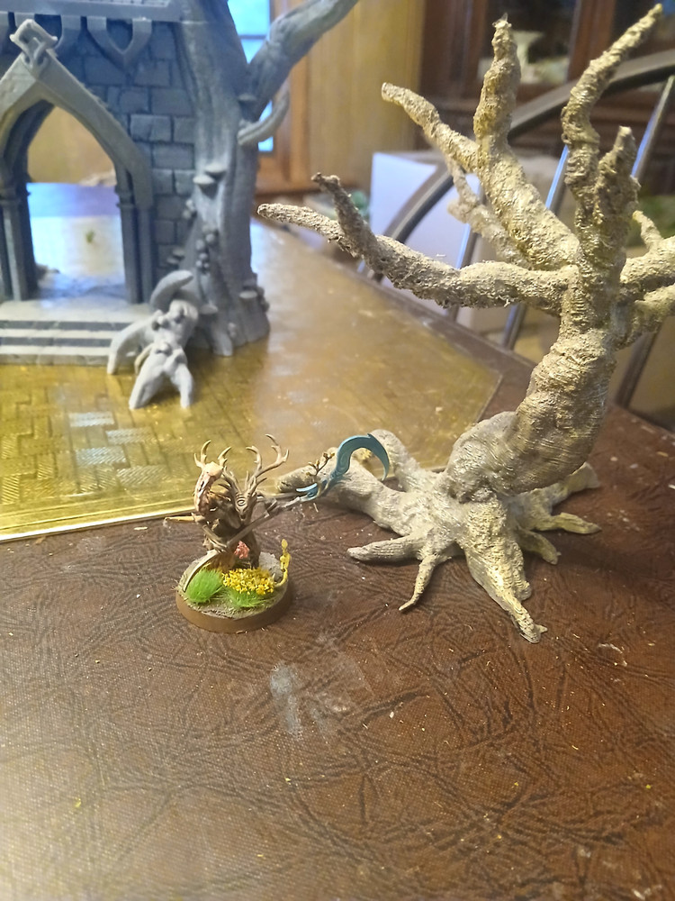 Large wargame elven tree terrain bundle
