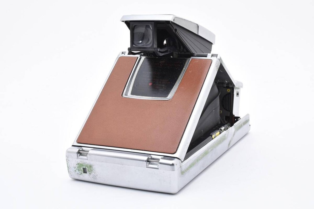 Power on and shutter confirmed. LAND CAMERA SX-70 ALPHA1