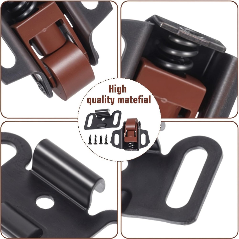 2Pack Mailbox Replacement Roller Catch Latch, Mailbox Latch Replacement Kit, Rol