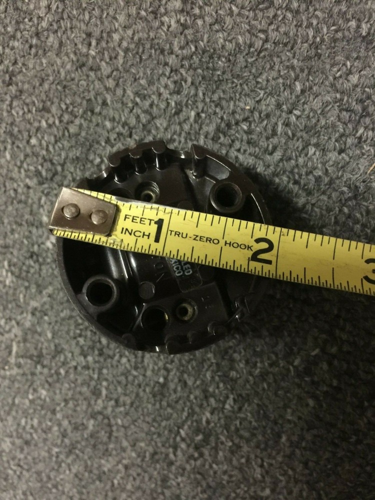 Vintage Leviton Brown Bakelite Round - Single-Pole Switch -