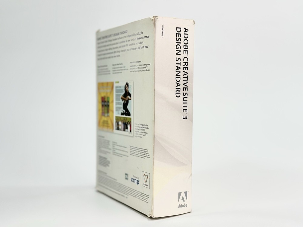 Adobe Creative Suite 3 Design Standard Macintosh MAC W/ Adobe Acrobat FAST SHIP