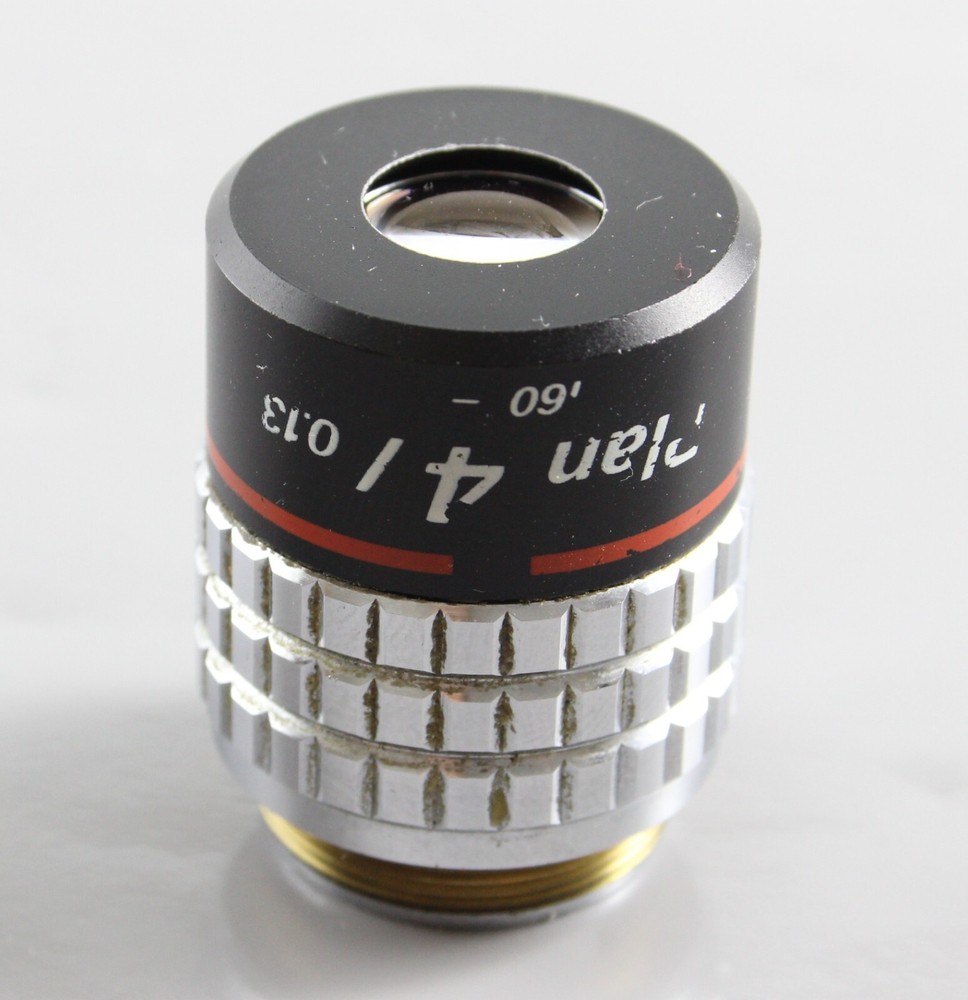 Nikon 4x 0.13 CFN Plan Microscope Objective