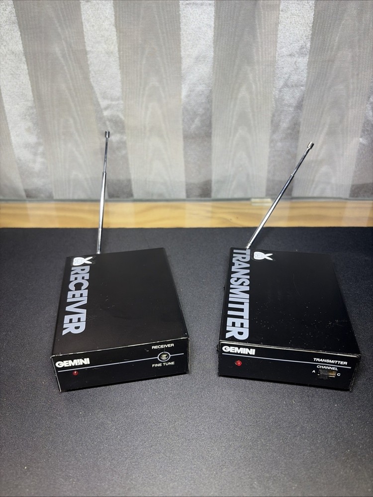 VTG Gemini Rabbit Videocaster Rcvr & Transmitter, Powers Up and Works!!