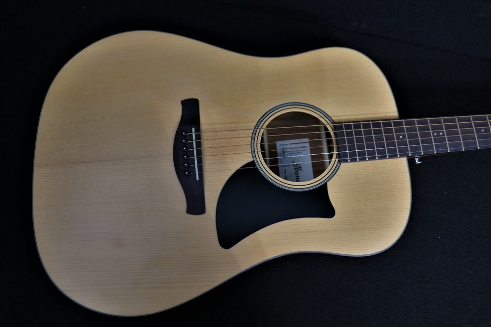 IBANEZ AAD50 LG ADVANCED 6 STRING Dreadnought Acoustic SOLID SITKA TOP XM brace