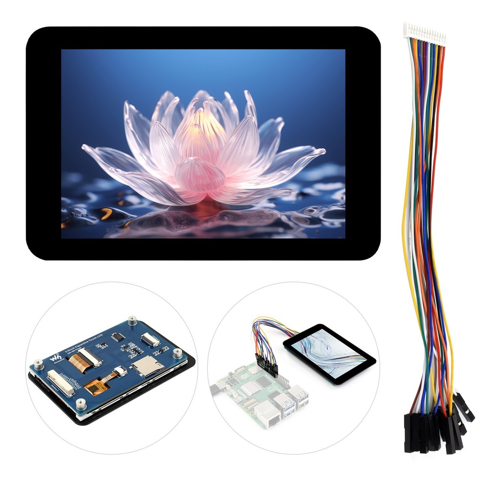 Waveshare 3.5inch Capacitive Touch Display Module 320×480 IPS for Raspberry Pi
