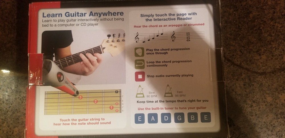 Essential Interactive Guitar Guide Learn to Play SD-X Interactive Reader 