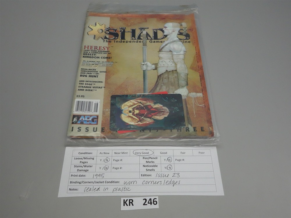 Shadis Magazine: Issue # 23 Sealed