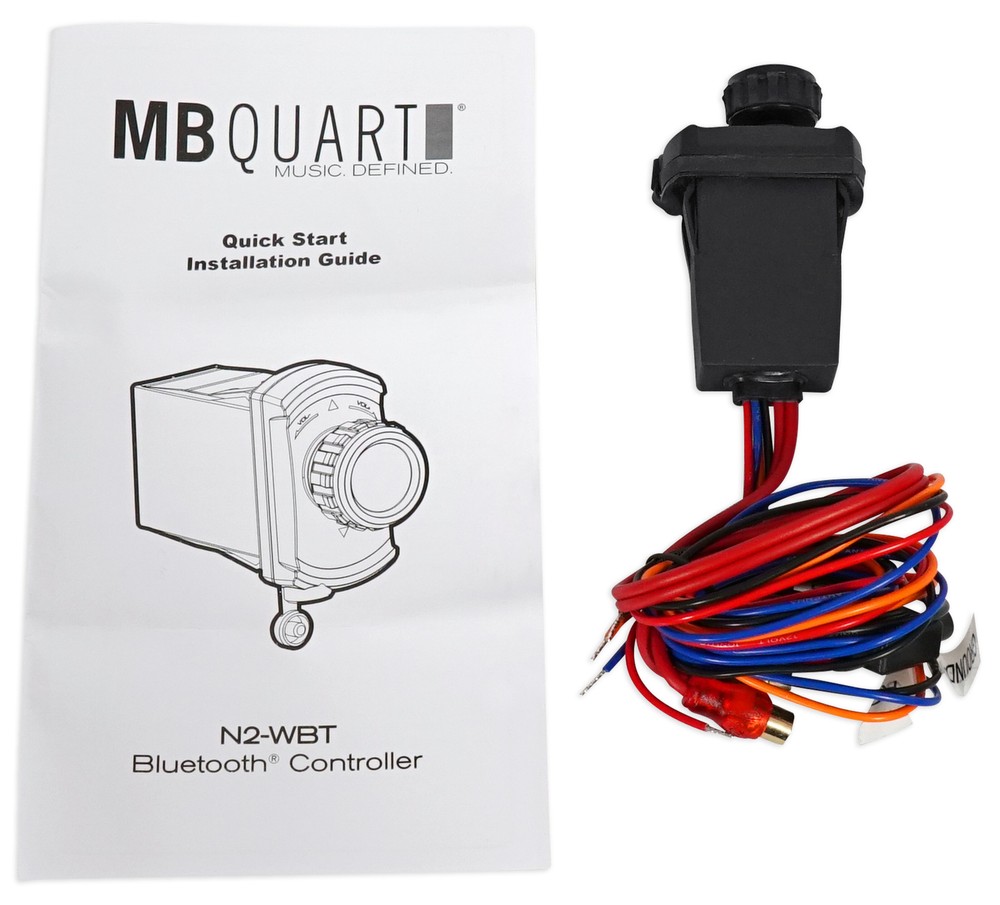 MB Quart N2-WBT Rocker Switch Bluetooth Controller + (2) Free Bluetooth Speakers