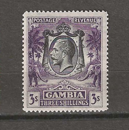 GAMBIA 1922/29 SG 138 MINT