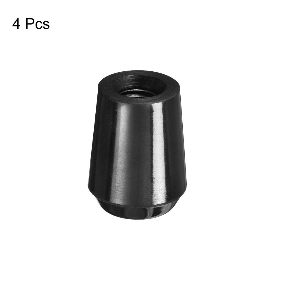 M10x32mm Female Threaded Hand Knobs Tapered Insert Handles for Mechanical, 4Pcs