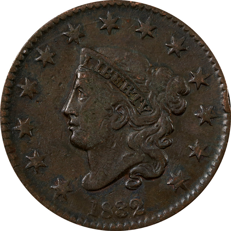 1832 Large Cent - Medium Letters