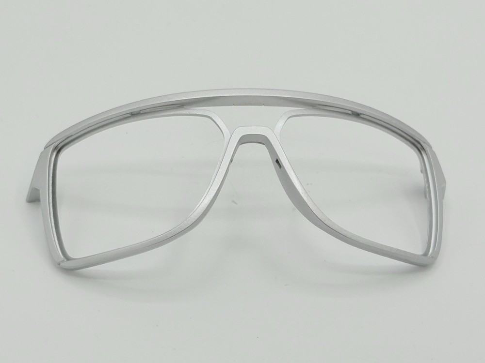 OAKLEY CASTEL SUNGLASSES SILVER X REPLACEMENT FRONT FRAME ORBITALS AUTHENTIC