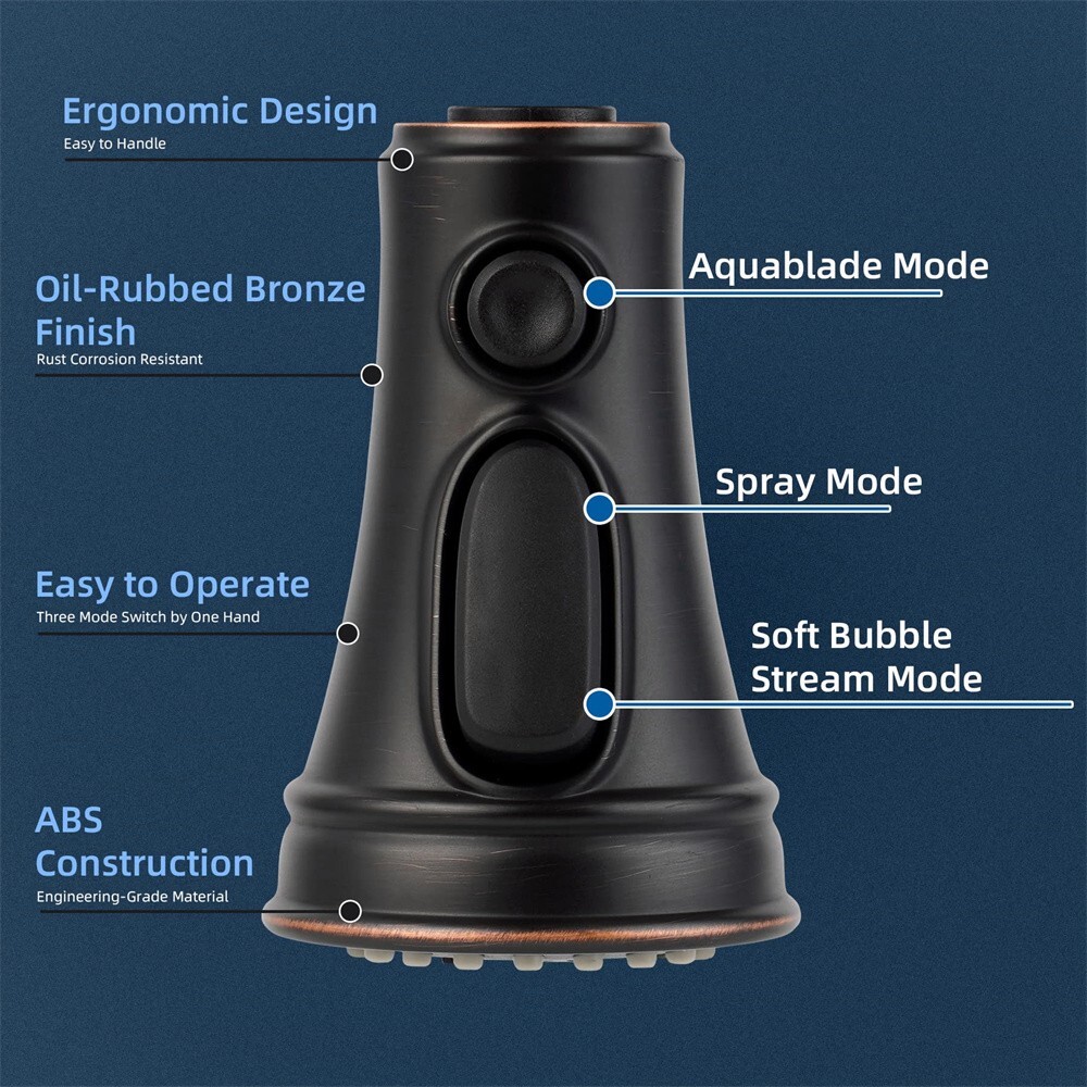 Pull Down Kitchen Faucet Spray Head Replacement, Kitchen Sink Spray Nozzle