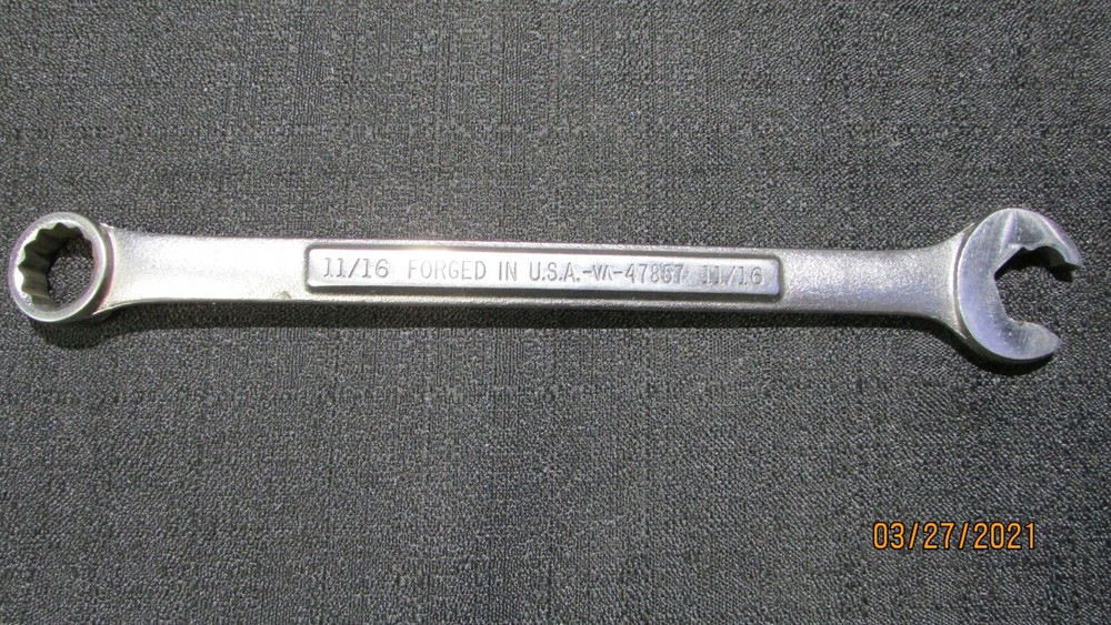 Pre Owned Craftsman SAE or Metric Combination Wrench - Multiple Sizes