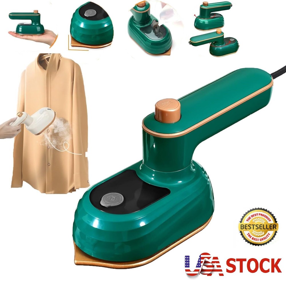 Portable Micro Steam Iron Machine Steamer Mini Handheld Garment Clothes Ironing