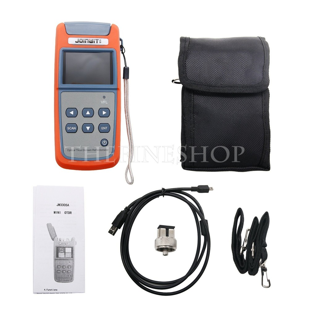 Mini Optical Time Domain Reflectometer OTDR Built-in Visual Fault Locator