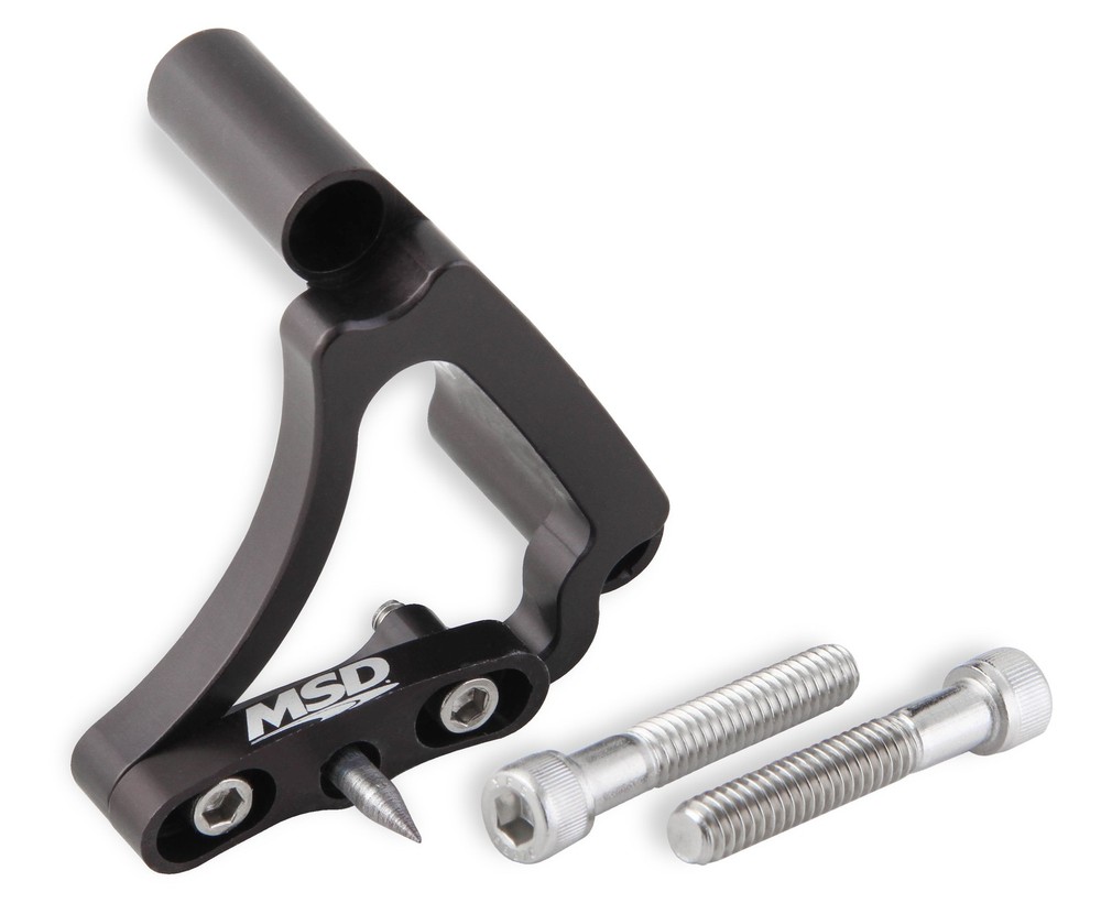 89882 MSD Adjustable Billet Timing Pointer - SBC