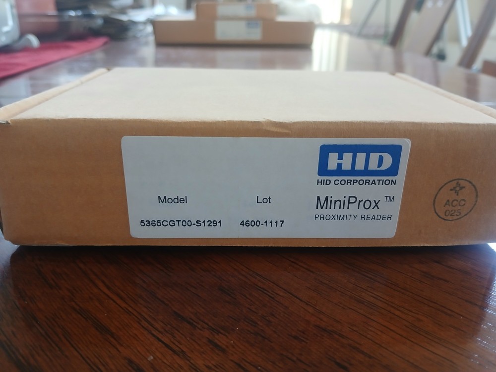 HID MiniProx Reader MODEL:5365CGT00 Open Box