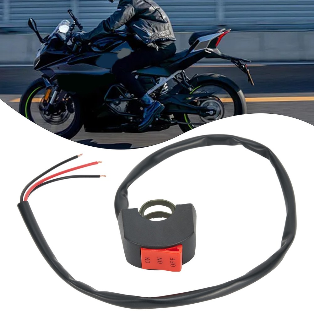 ON/OFF Switch Handlebar Switch 2-25cm/ 7/8\" About 52cm/20.5\" DC12V/10A