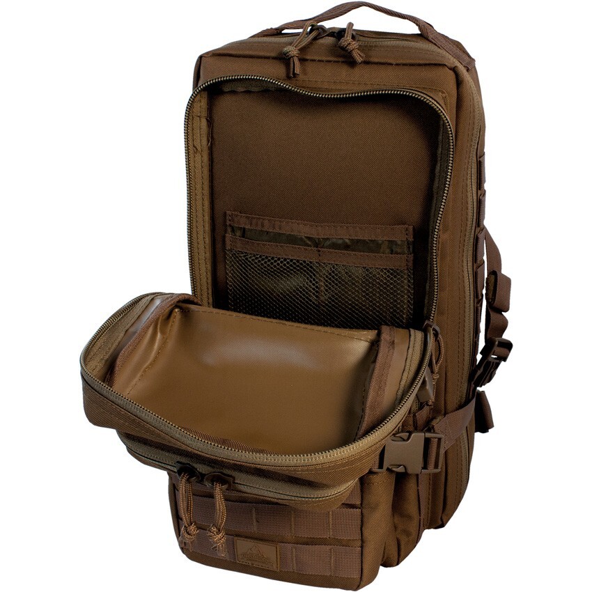 Red Rock Assault Pack Backpack Dark Earth 20L D-ring 600D Polyester 80126DE