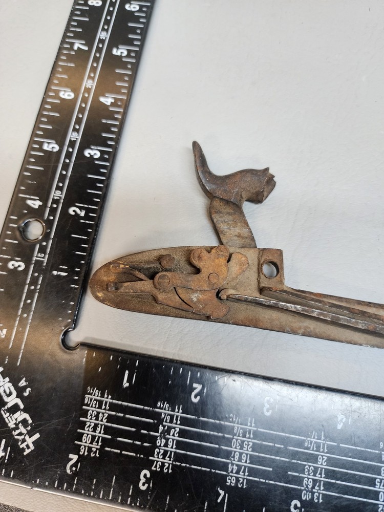 19th Percussion Lockplate Hammer Engraved Ornate