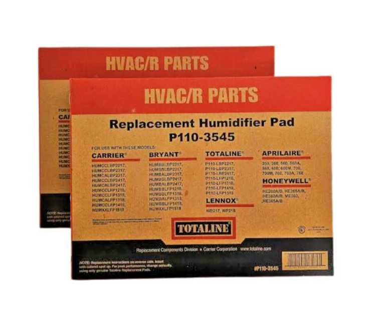 Totaline (Carrier) P110-3545 Humidifier Evaporator Water Panel (2-Pack)