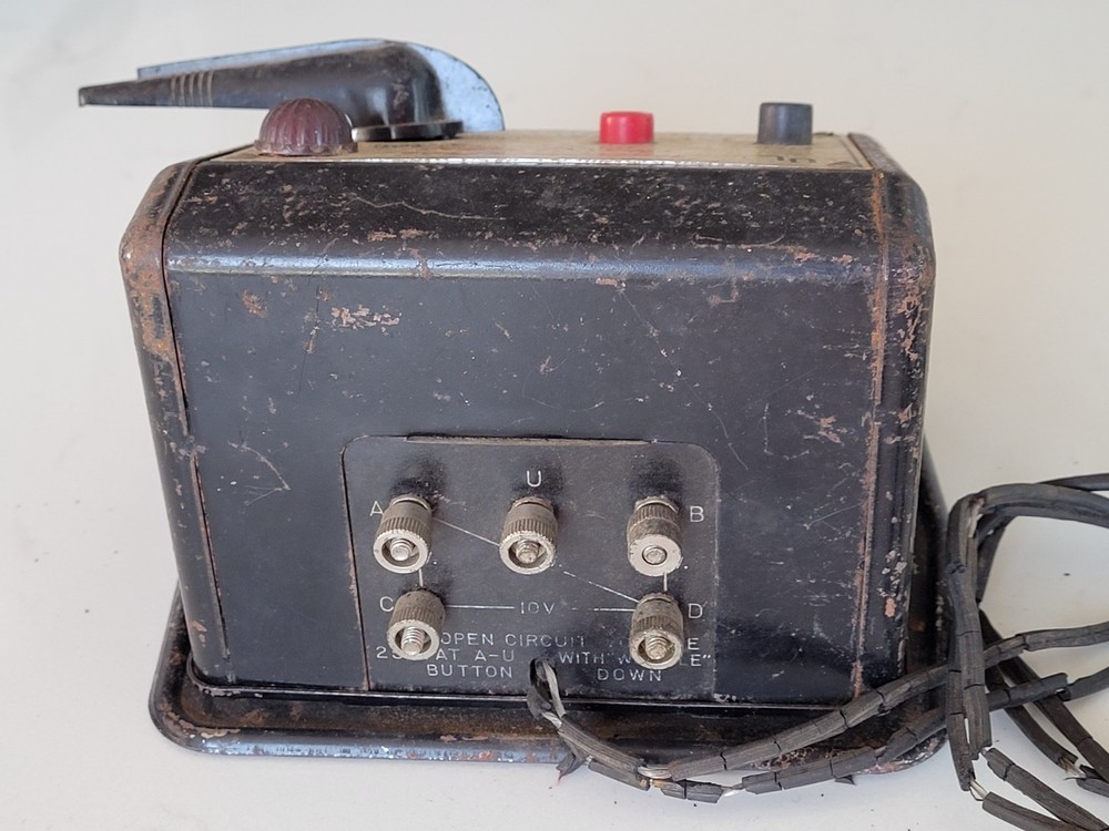 1950s Lionel Train Multi-Control TrainMaster Transformer Type 110 RW Watt AS-IS